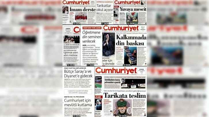 Türkiye Gazze için tek yürekken Cumhuriyet'in derdi yine Müslümanlar