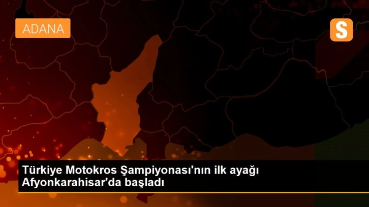 Türkiye Motokros Şampiyonası'nın ilk ayağı Afyonkarahisar'da başladı