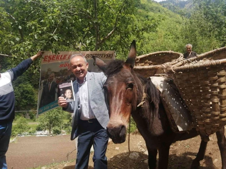 Türkiye’nin ’Eşekli Dostoyevski’si Karadeniz’de
