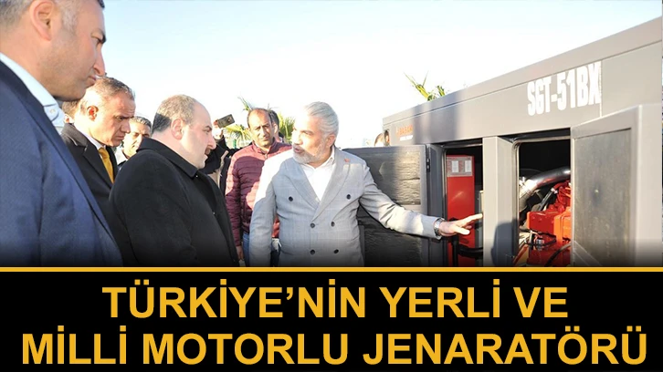 Türkiye’nin Yerli Ve Milli Motorlu Jenaratörü