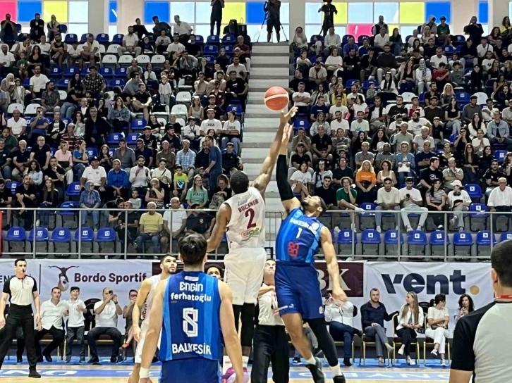 Türkiye Sigorta Basketbol Ligi: Bandırma Bordo Basketbol: 72 - Balıkesir Büyükşehir Belediye Spor: 60
