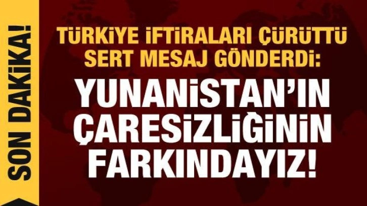 Türkiye, Yunanistan'ın ölüme ittiği göçmen sayısını açıkladı