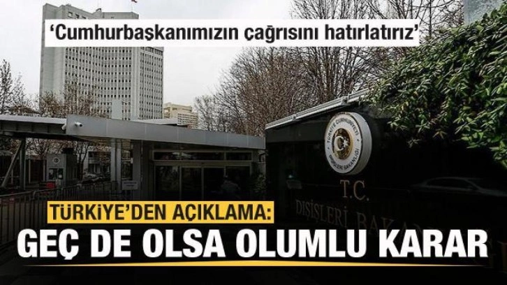 Türkiye'den 'Loizidou' açıklaması: Geç de olsa olumlu! Erdoğan'ın çağrısını hatı