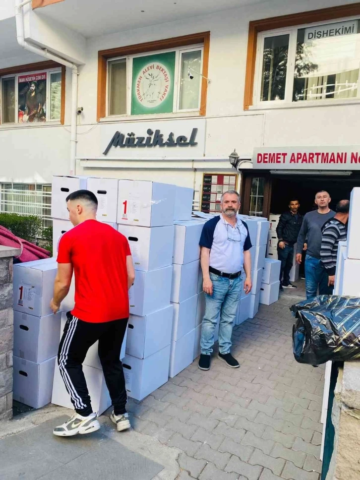 Türkmen Alevi Bektaşi Vakfı, Ramazan’da ihtiyaç sahiplerini unutmadı
