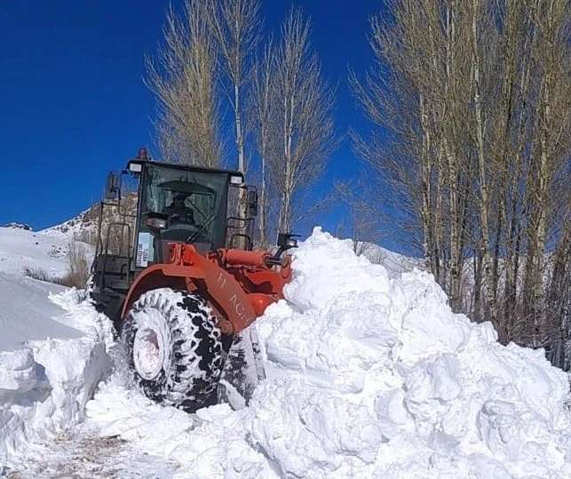 Tuşba Belediyesi’nden karla mücadele çalışması
