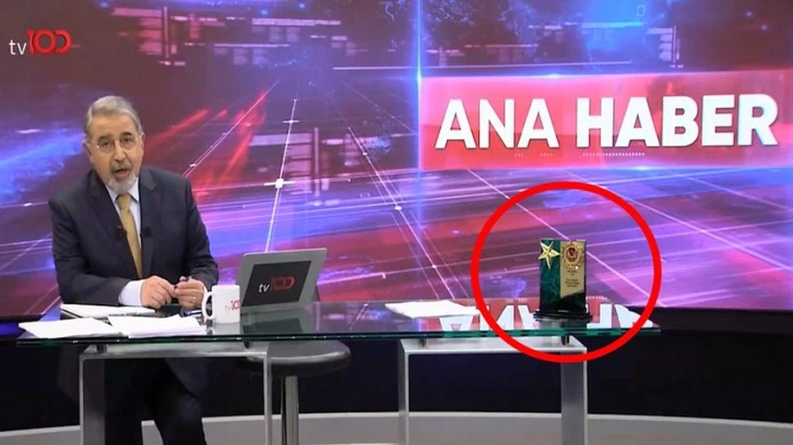 tv100 Ana Haber Sunucusu Oğuz Haksever'e büyük ödül!