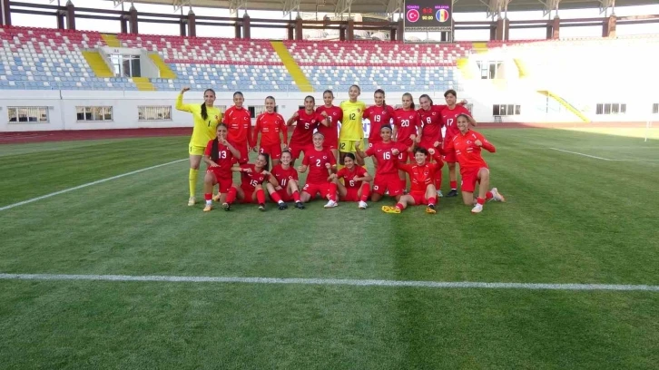 U17 Kadın Milli Takımı Avrupa Şampiyonası’nda Moldova’yı 6-2 mağlup etti
