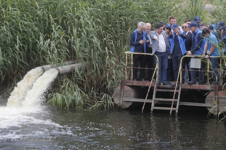 UAEA Başkanı Grossi’den Zaporijya Nükleer Santrali’ni ziyaret etti