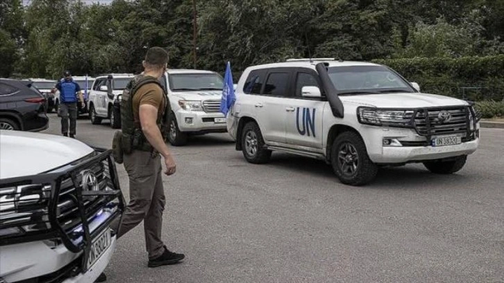 UAEA heyeti Zaporijya Nükleer Santrali’ne ulaştı