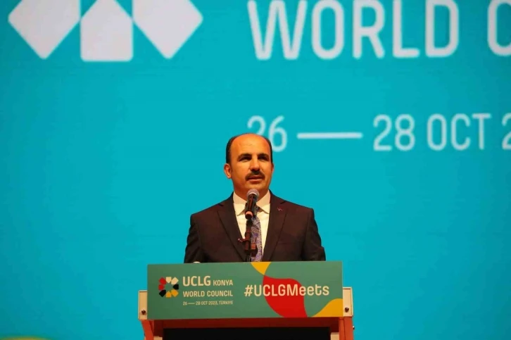 UCLG Başkanı Altay: "Dünyada barışın, huzurun, kardeşliğin sağlanması için yoğun gayret göstereceğiz"
