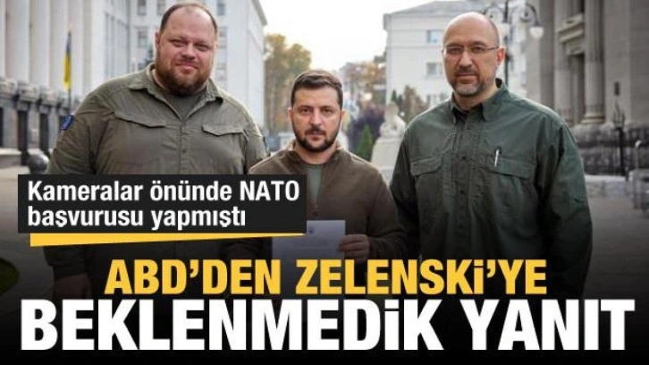 Ukrayna'nın NATO başvurusuna ABD'den beklenmedik yanıt