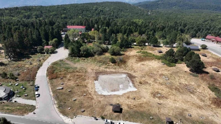 Uludağ’da 1. Derece sit alanına çakıl taşları döküldü
