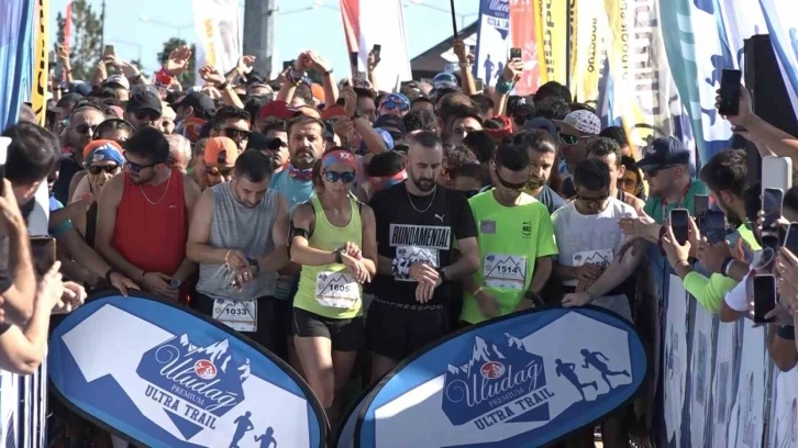 Uludağ’da 2 bin 200 koşucu, unutulmaz ‘Ultra Trail’ heyecanı yaşadı
