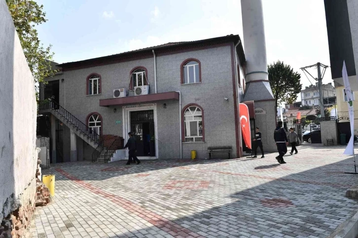 Ulufeli Cami çevre düzenlemesi tamamlandı
