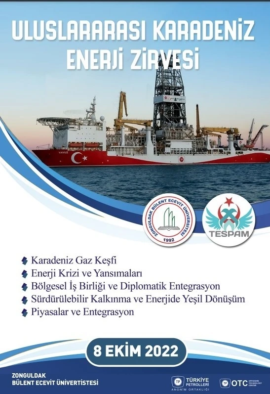 Uluslararası Karadeniz Enerji Zirvesi Zonguldak’ta düzenlenecek
