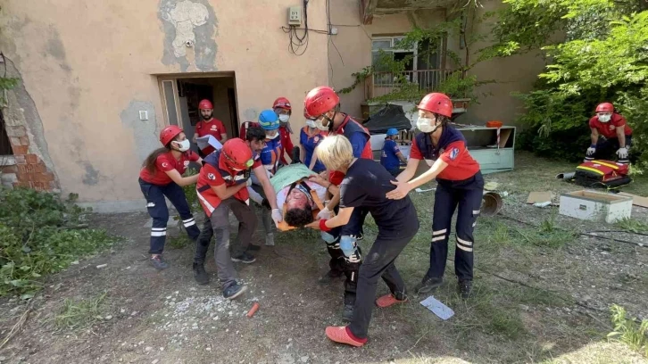 UMKE tatbikatı gerçeği aratmadı
