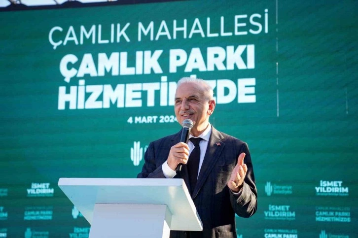 Ümraniye Belediyesi Tarafından Yapılan Çamlık Parkı Hizmete Açıldı