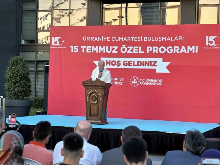 Ümraniye’de 15 Temmuz şehit ve gazileri için anma programı düzenledi
