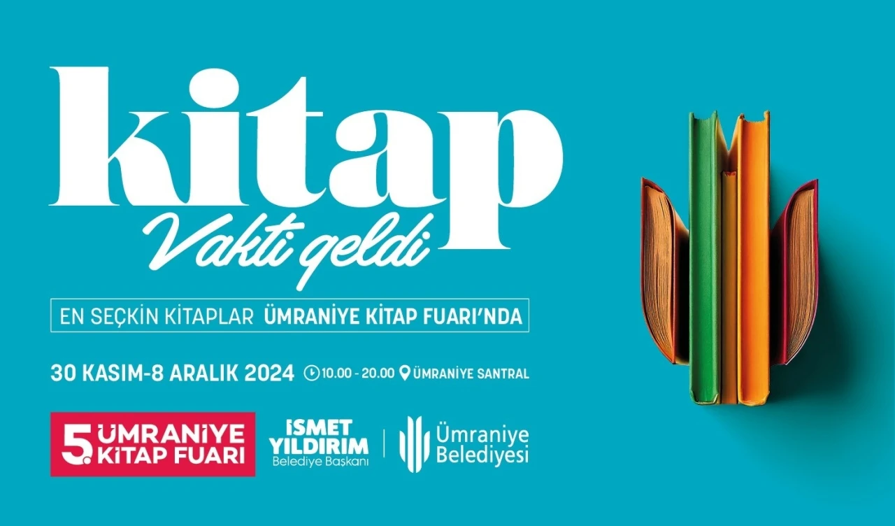 Ümraniye’de kitap fuarı 5. kez kapılarını açıyor
