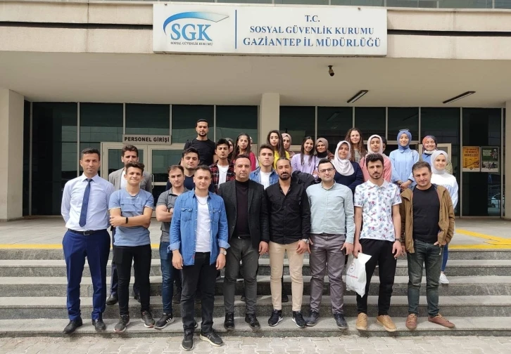 Üniversite öğrencilerinden SGK’ya teknik gezi
