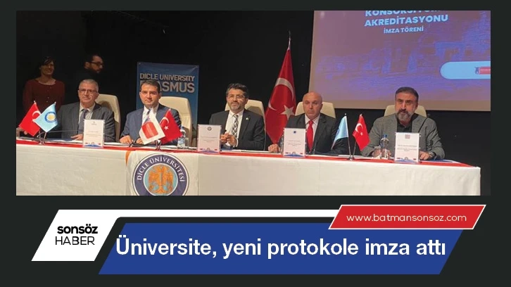 Üniversite, yeni protokole imza attı