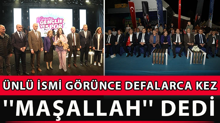 Ünlü ismi görünce defalarca kez ''Maşallah'' dedi