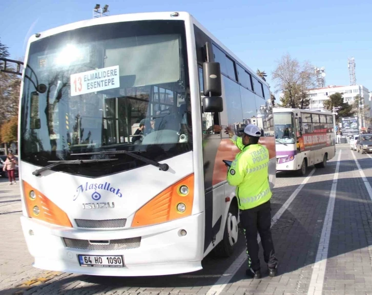 Uşak’ta bin 77 sürücüye para cezası kesildi
