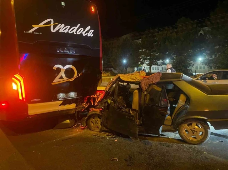 Uşak’ta trafik kazası: 1 ölü
