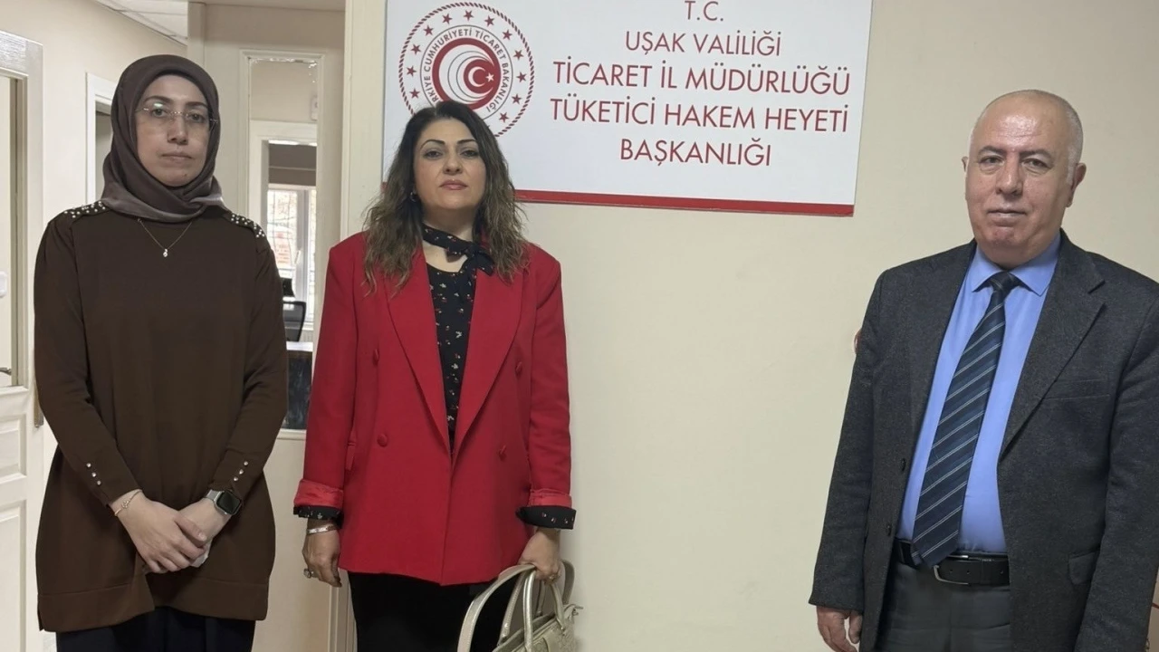 Uşak’ta Tüketici Hakem Heyetine 2024’te 3 bin 163 başvuru yapıldı
