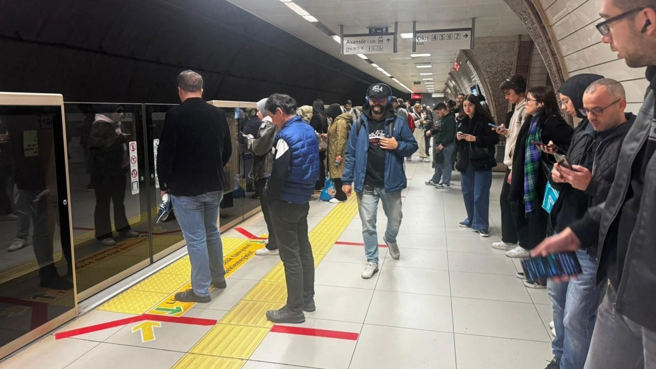 Üsküdar-Samandıra Metro Hattı'nda arıza