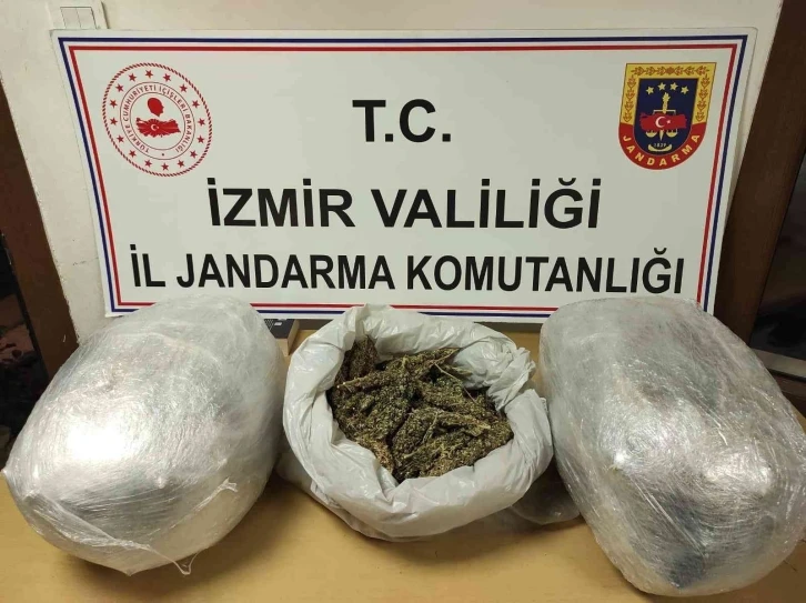 Uyuşturucu tacirinin evinden 13 kilo skunk ele geçirildi
