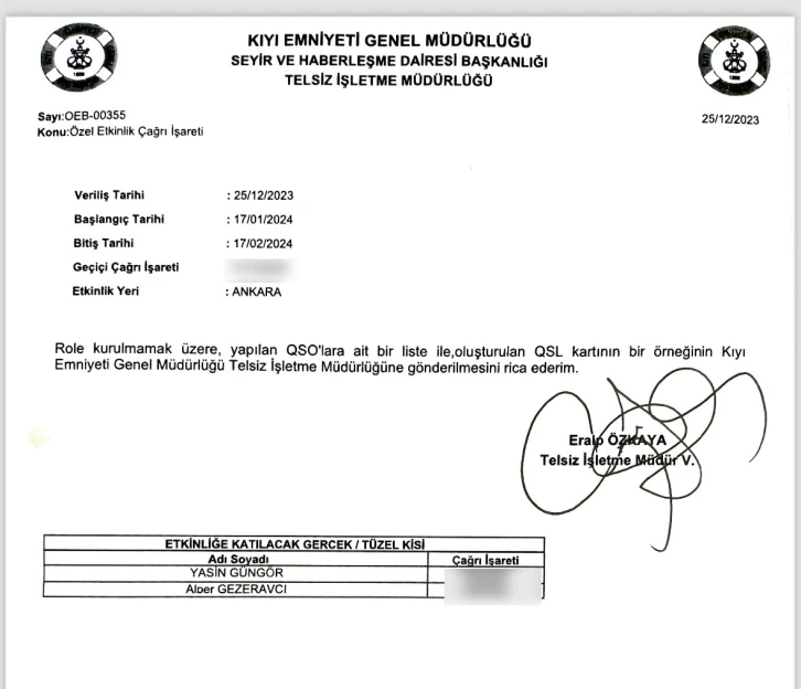 Uzaydan milli çağrı işareti ile Yozgat ve Elazığ’a iletişim
