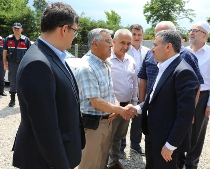 Vali Atay’dan Duman ailesine taziye ziyareti
