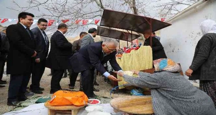 Vali Çiçek ve Başkan Büyükkılıç Soğanlı’da İnceleme Yaptı