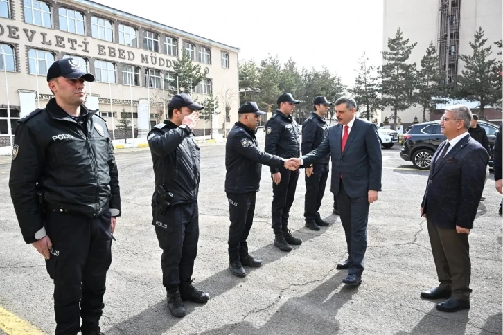 Vali Çiftçi’den Polis Meslek Eğitim Merkezi’ne ziyaret
