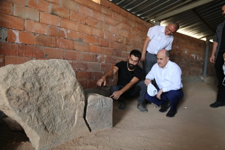 Vali Dağlı’dan Ortaköy antik kentinde inceleme
