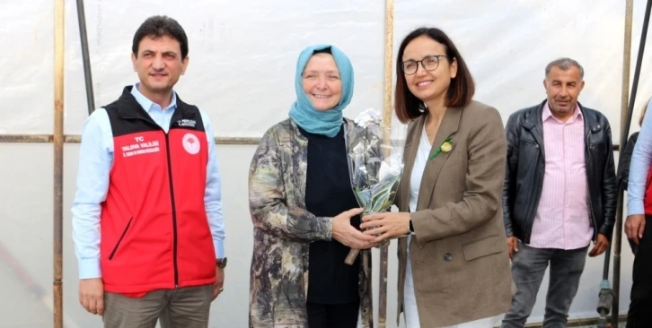 Vali Kaya, kadın çiftçilerin günü kutladı
