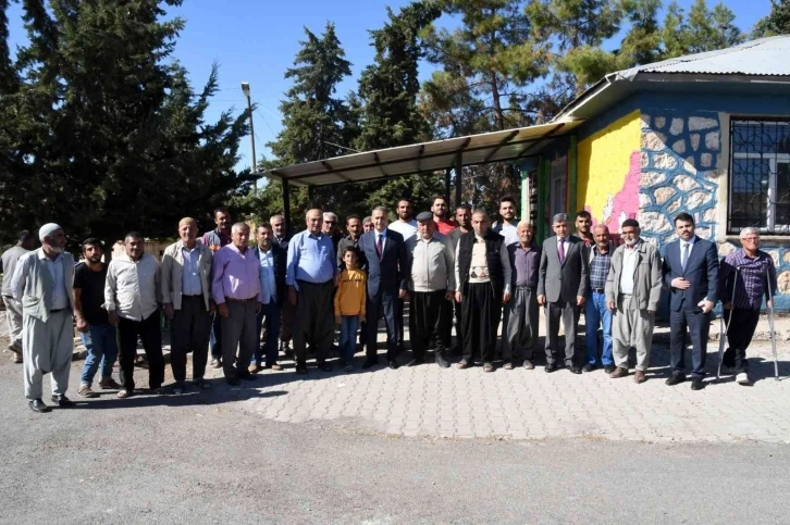 Vali Mahmut Çuhadar, Bebek ve Akyazı köylüleriyle bir araya geldi
