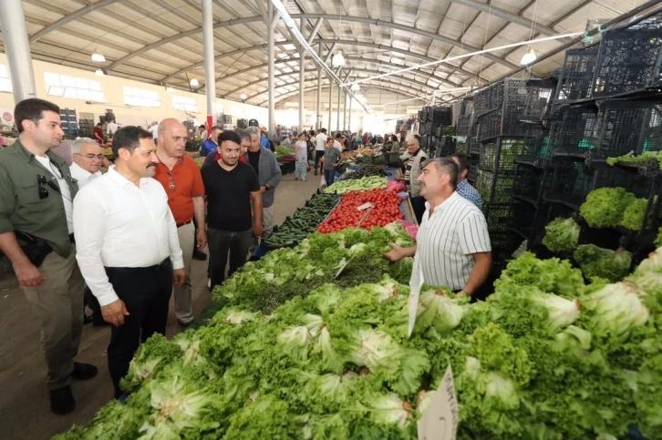 Vali Masatlı’dan pazar turu
