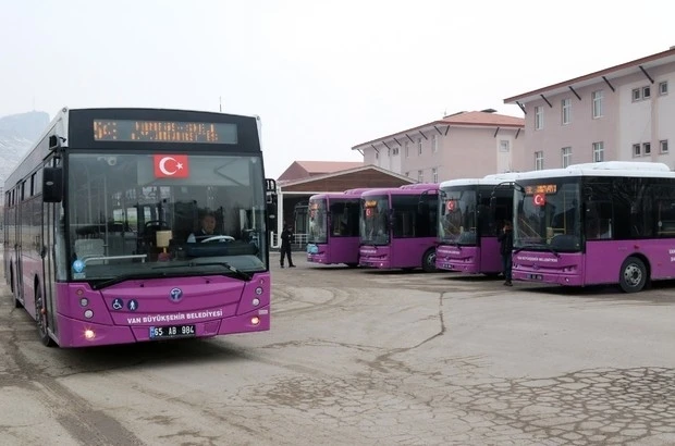 Van Büyükşehir Belediyesinden bayram boyunca ücretsiz ulaşım hizmeti
