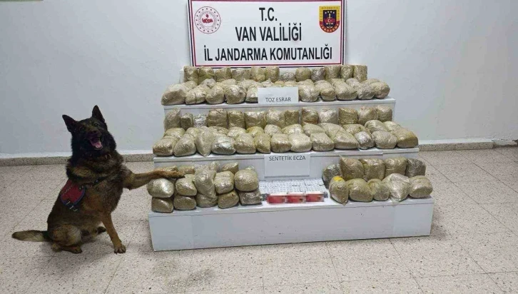 Van’da 129 kilo uyuşturucu ele geçirildi
