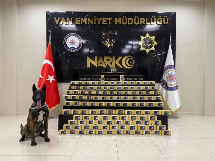 Van’da 145 kilo 900 gram eroin ele geçirildi
