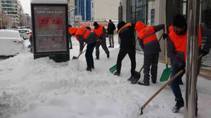 Van’da buruk kar sevinci
