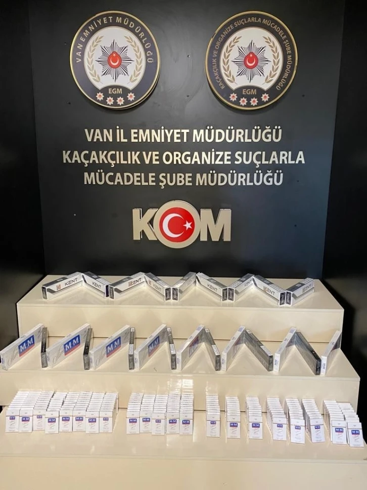 Van’da gümrük kaçakçılığı operasyonları
