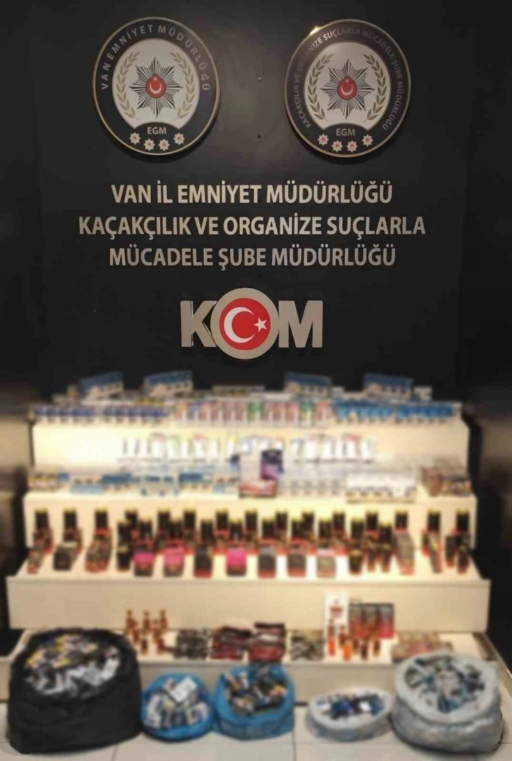 Van’da gümrük kaçakçılığı operasyonu
