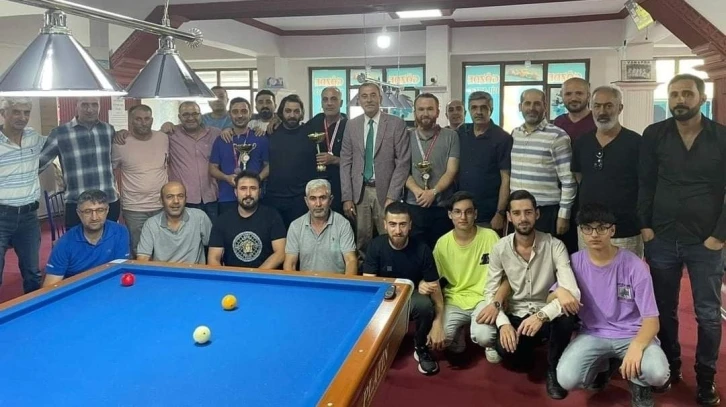 Van’da “Üç Bant Bilardo İl Birinciliği” turnuvası
