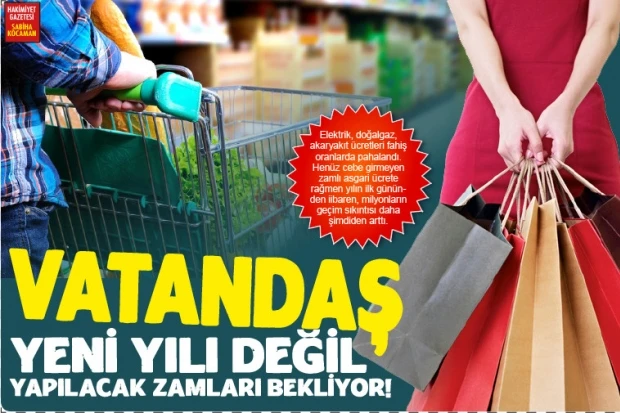 Vatandaş Yeni Yılı Değil Yapılacak Zamları Bekliyor 