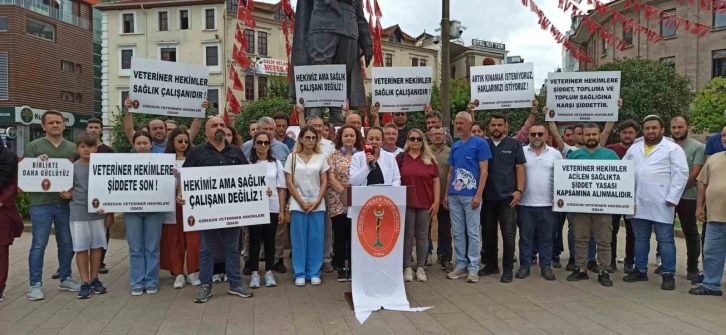 Veteriner hekimliğin sağlıkta şiddet yasasına dahil edilmesi istendi
