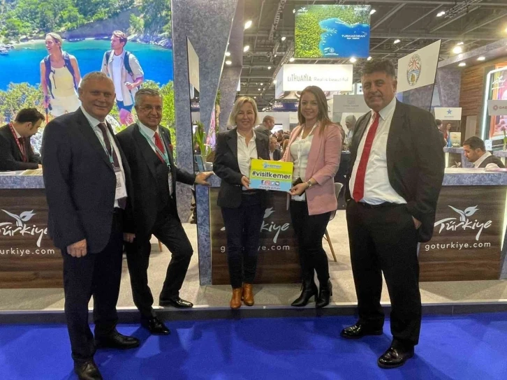 World Travel Market Londra Fuarı’nda Kemer standına büyük ilgi
