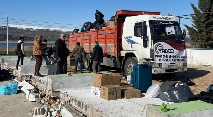 YADGİD’den deprem bölgesine yardım eli
